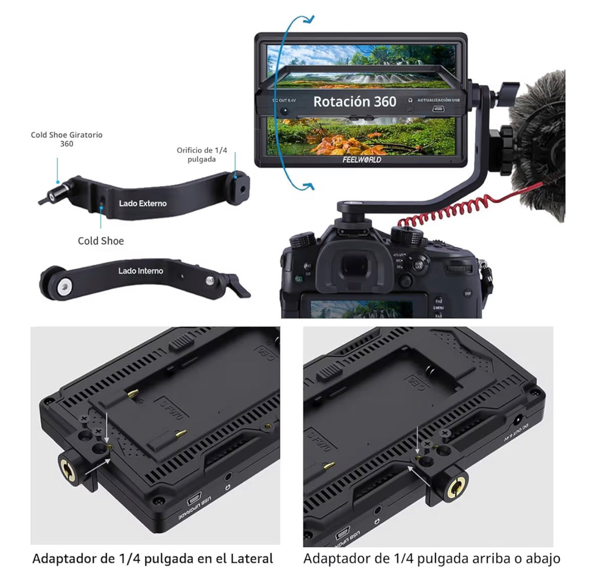 Monitor para cámara