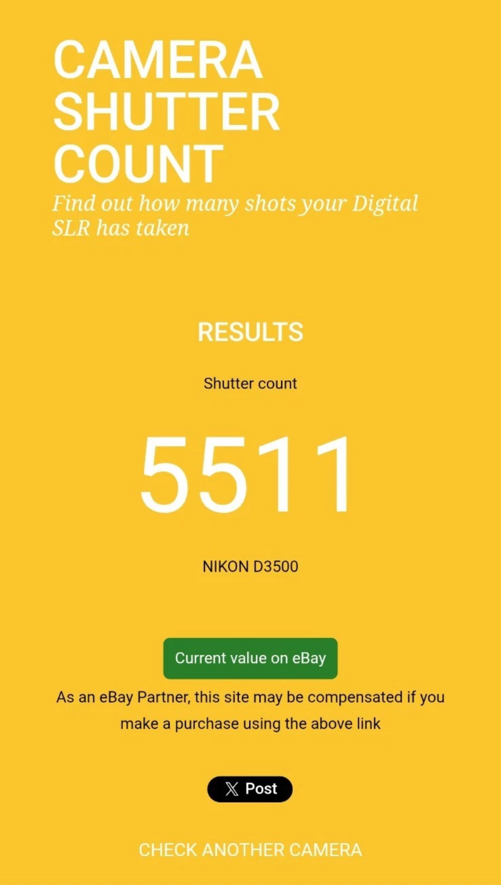 Nikon D3500 de 24,2 MP con kit de lente VR de 18-55 mm