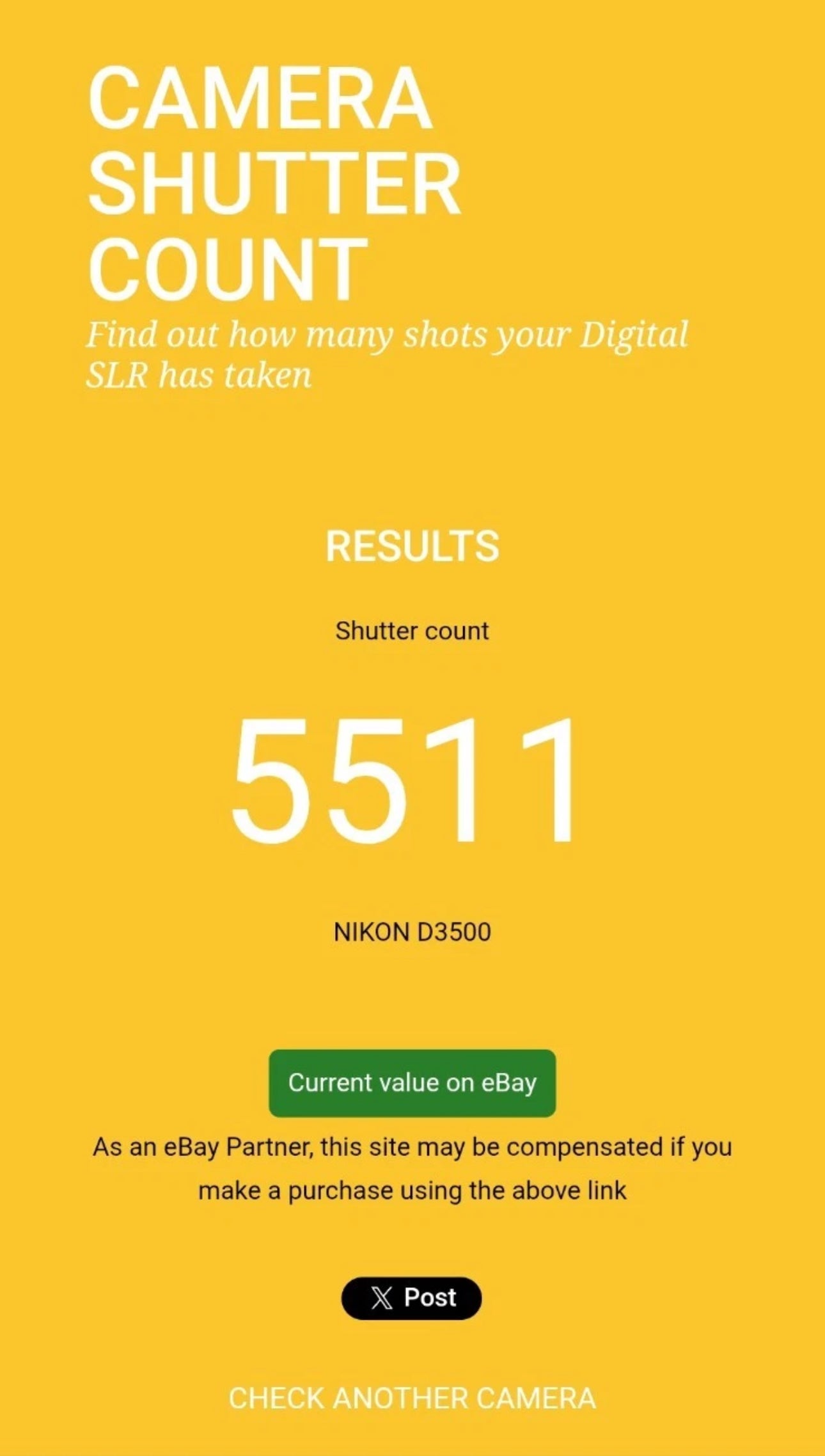 Nikon D3500 de 24,2 MP con kit de lente VR de 18-55 mm
