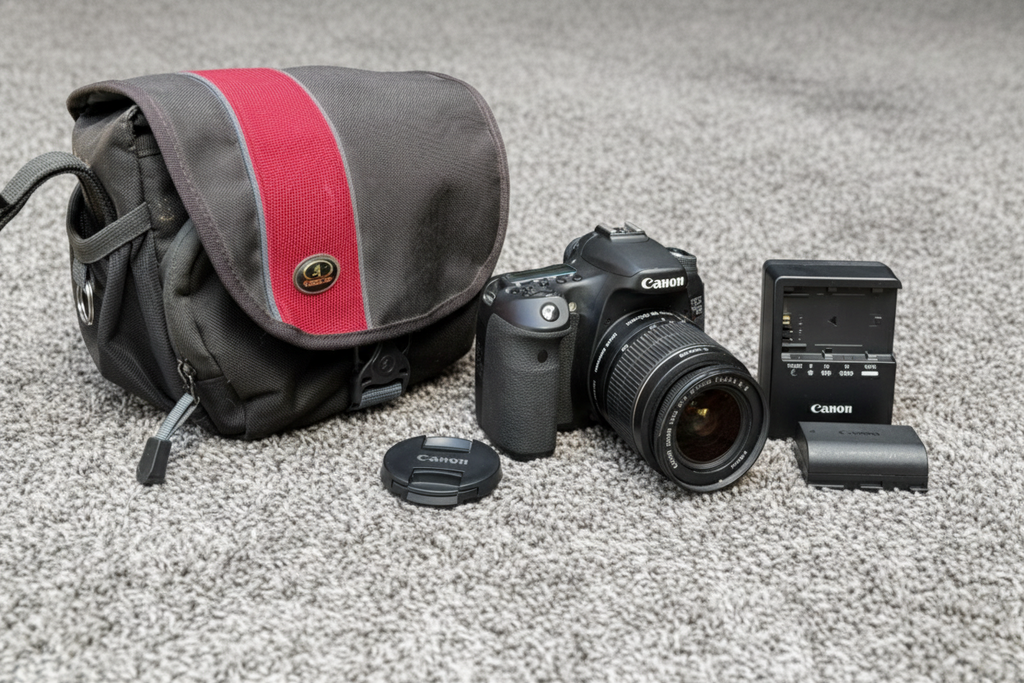 Canon EOS 70D + Lente EFS 18-55mm