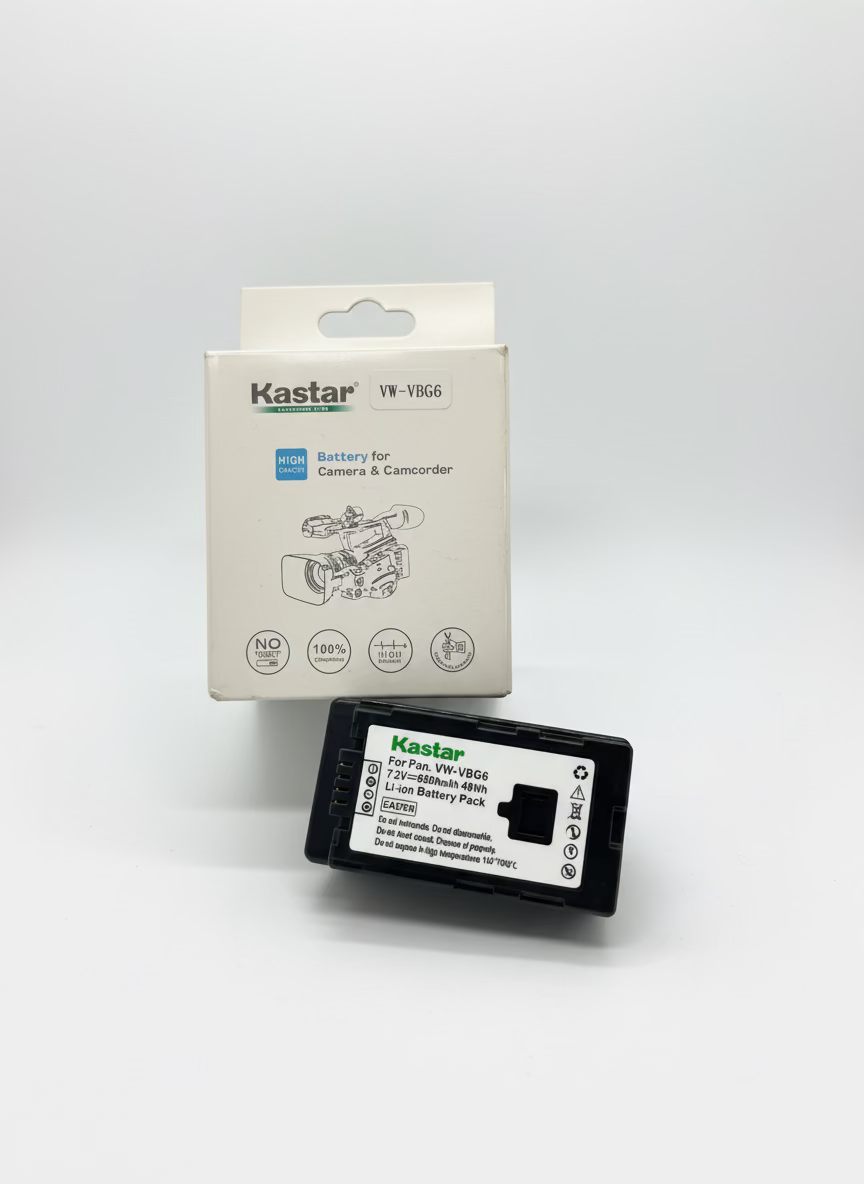 3 Baterías VW-VBG6 Recargable de Litio. Panasonic