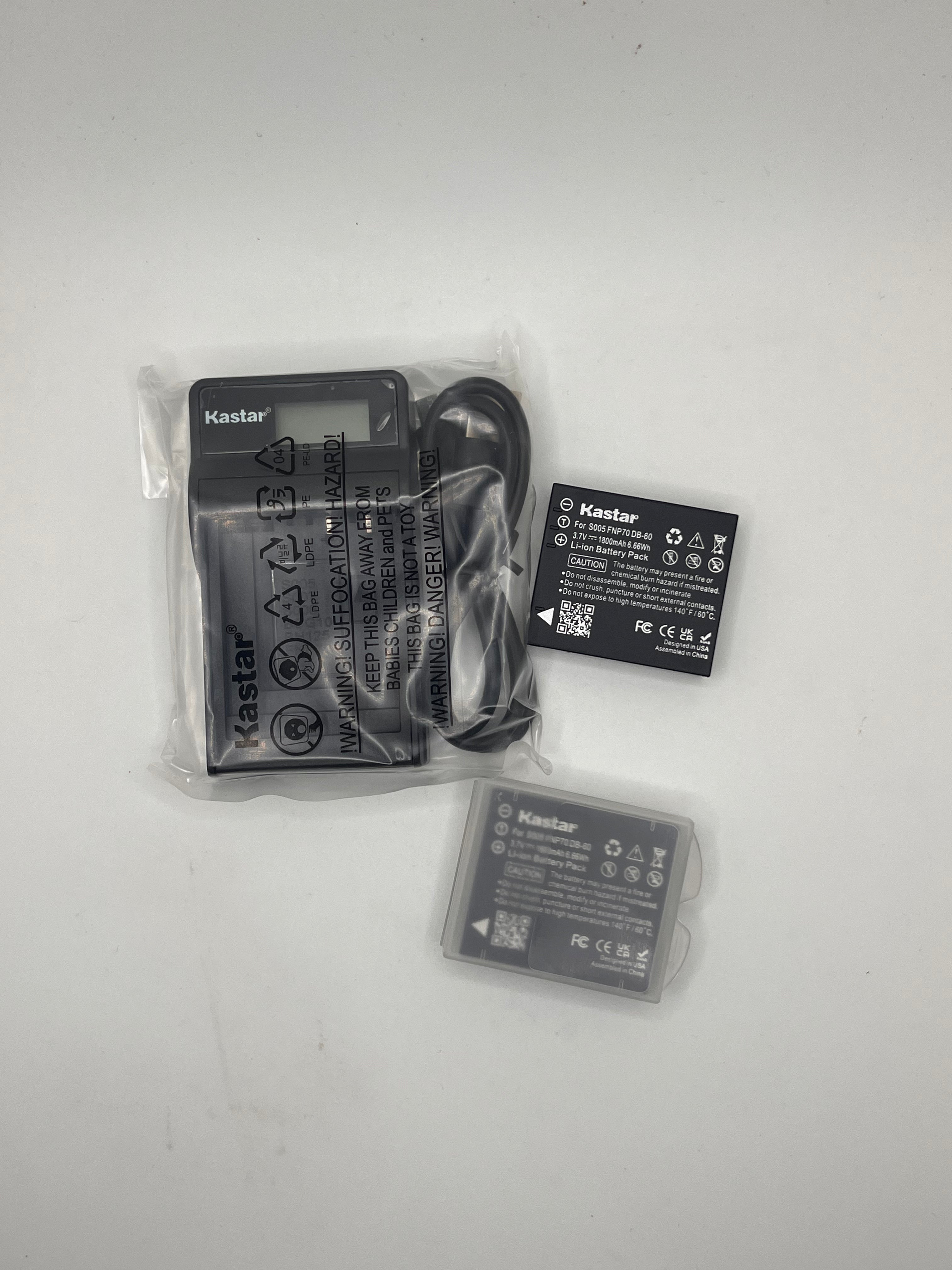 Batería Recargable S005 / S005E y Cargador. Panasonic