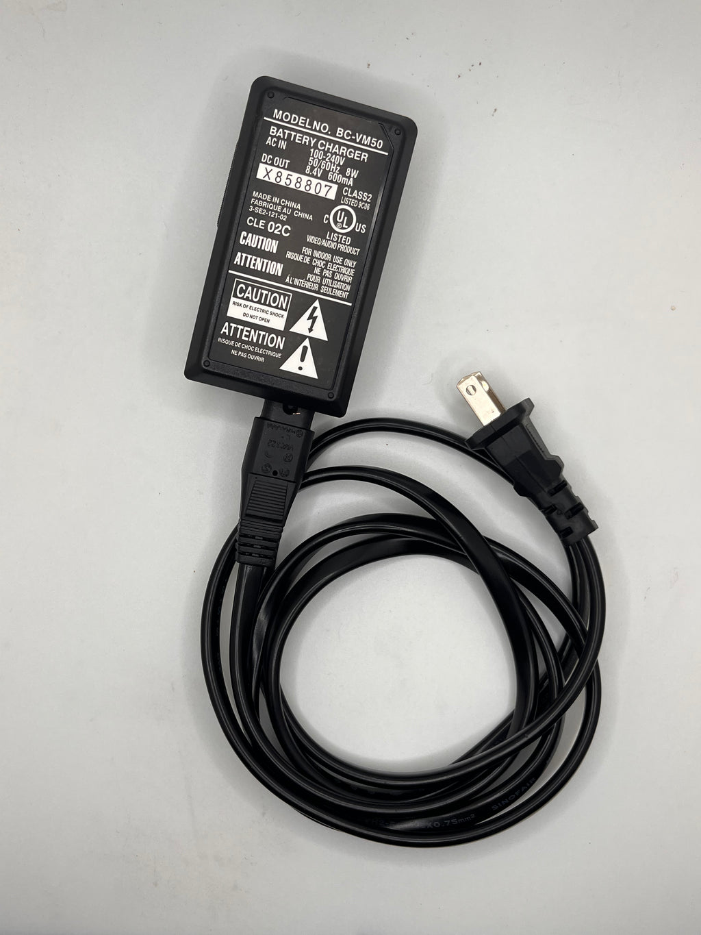 Cargador Sony BC-VM50