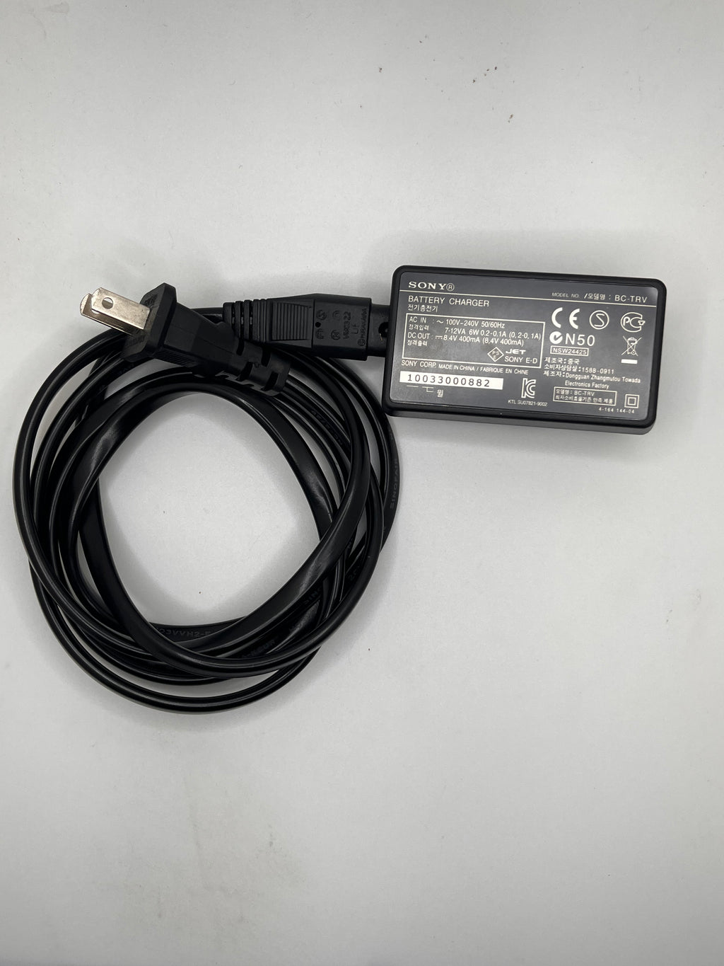 Cargador Sony BC-TRV