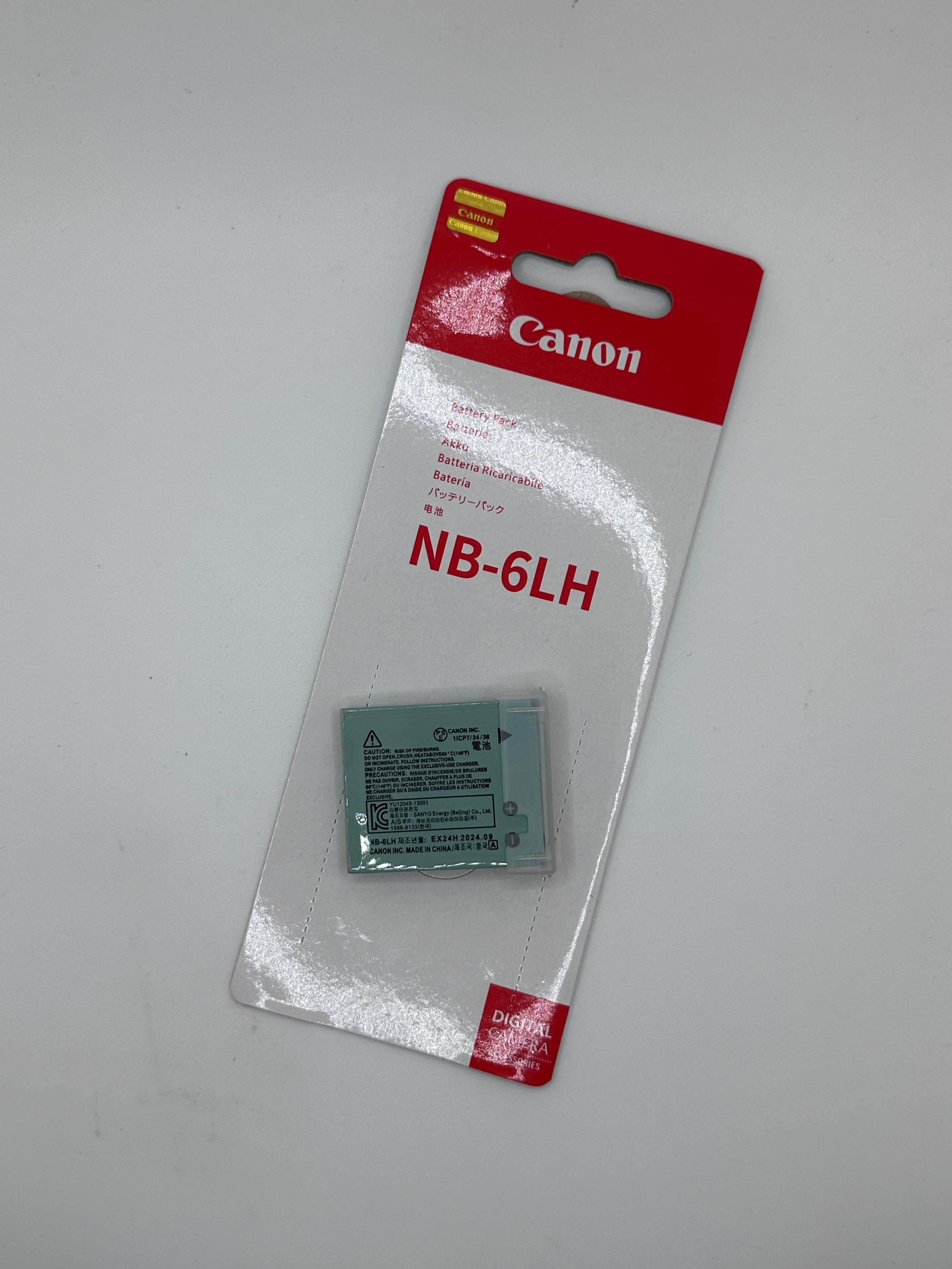 Batería NB-6LH Recargable de Litio Canon