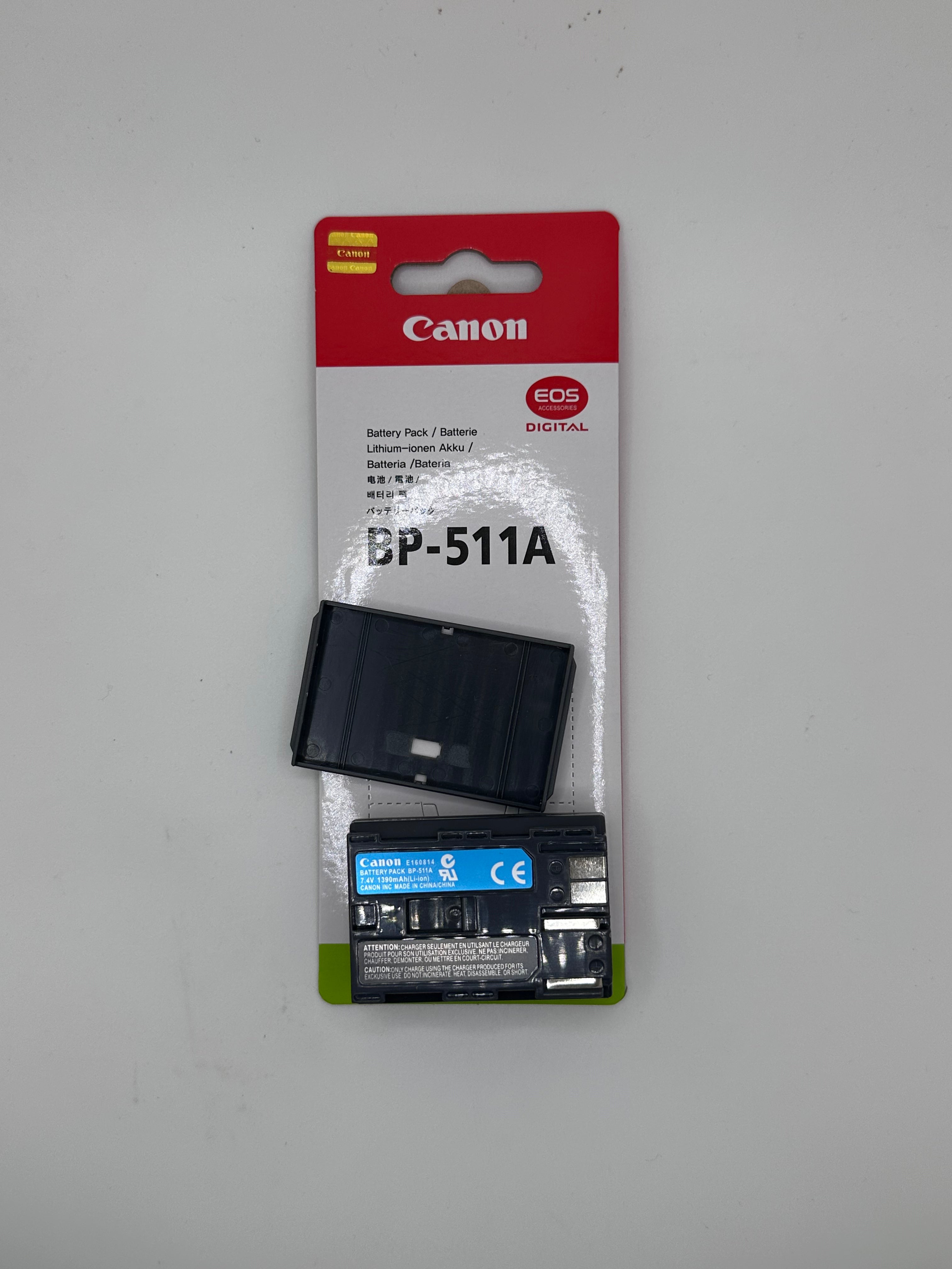 Batería BP-511A Recargable de Litio. Canon