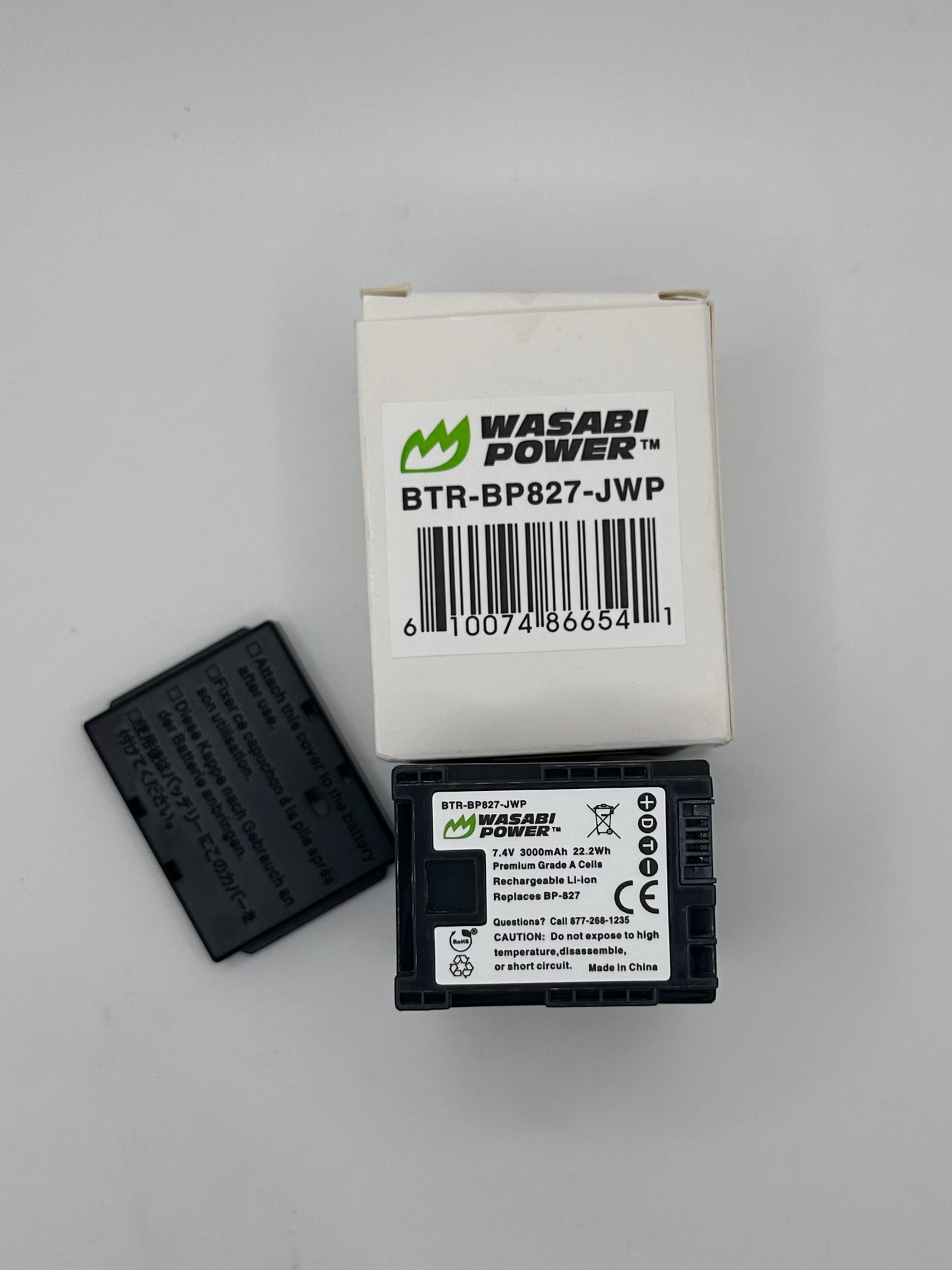 Batería BP-827 Recargable de Litio. Canon