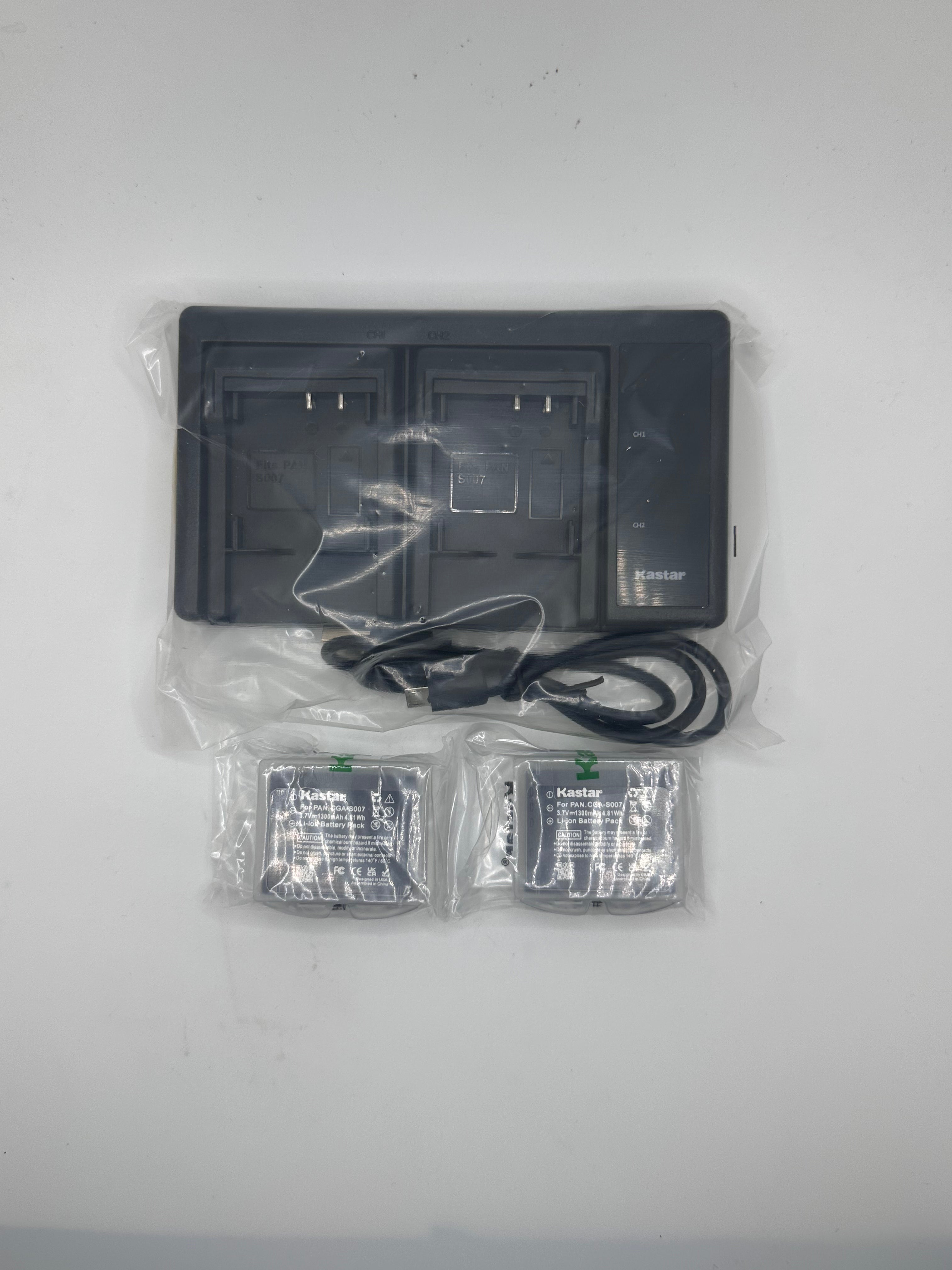 Batería Recargable CGA‑S007 con Cargador. Panasonic