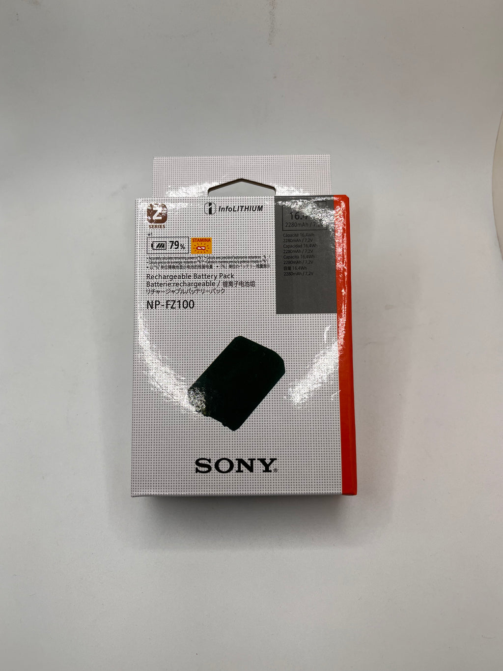 Batería recargable Sony NP-FZ100