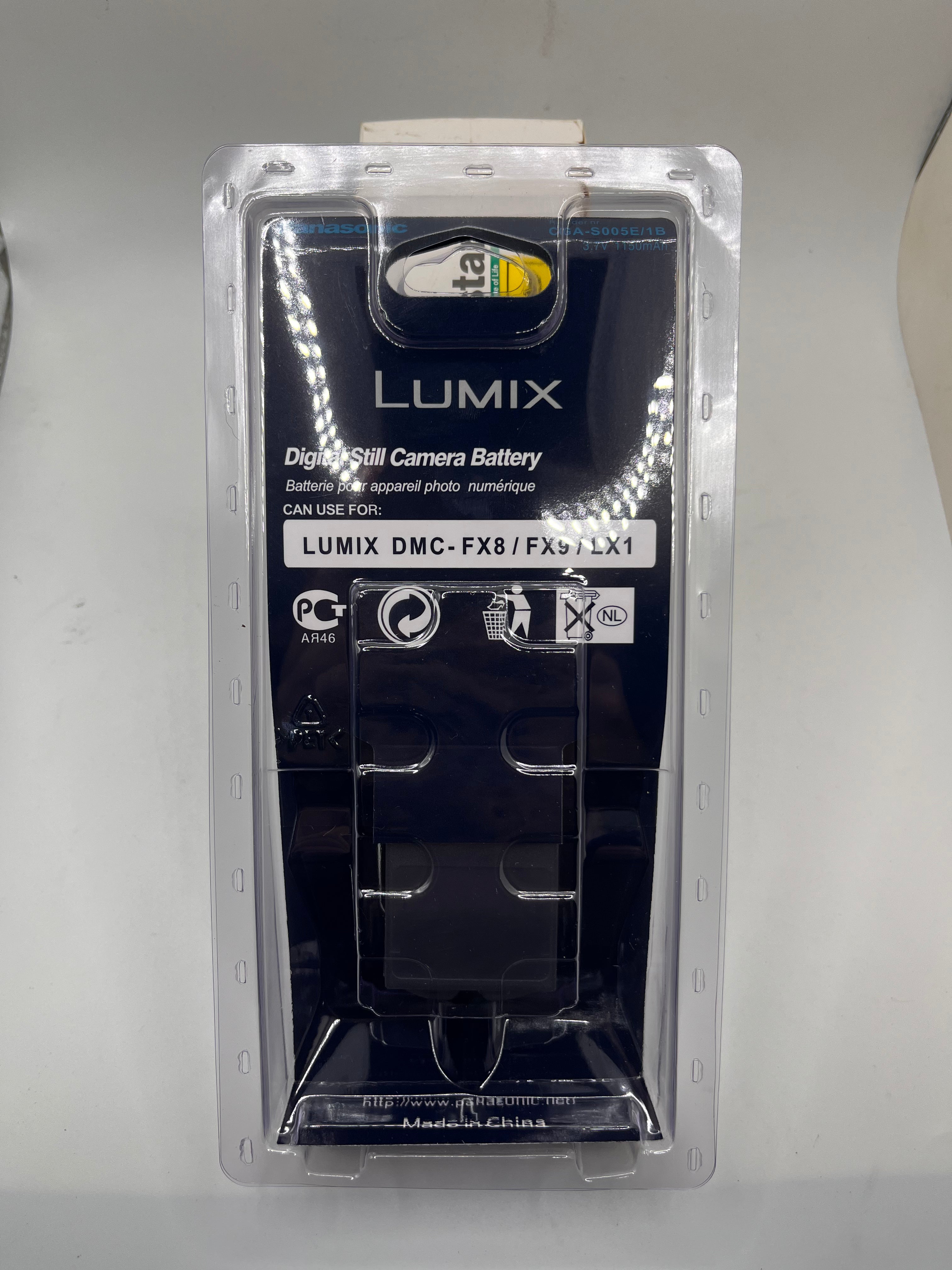 Batería recargable Panasonic CGA-S005