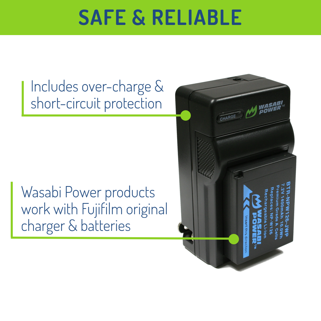 Batería y Cargador NPW-126. Fujifil